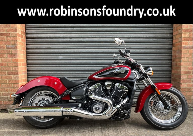 Indian Scout Classic Limited + Tech in Sunset Red New Un-Registered