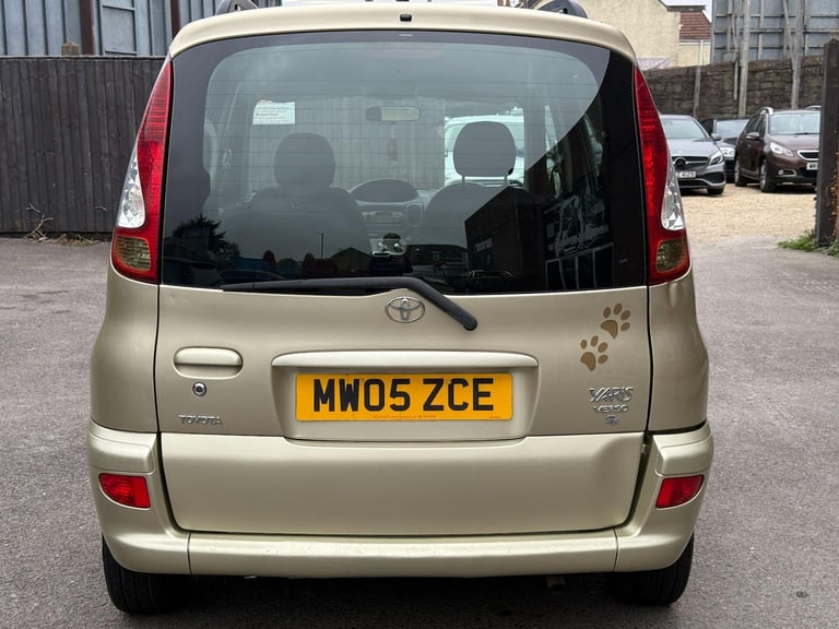 2005 Toyota Yaris Verso 1.3 VVT-i T3 5dr MPV Petrol Automatic