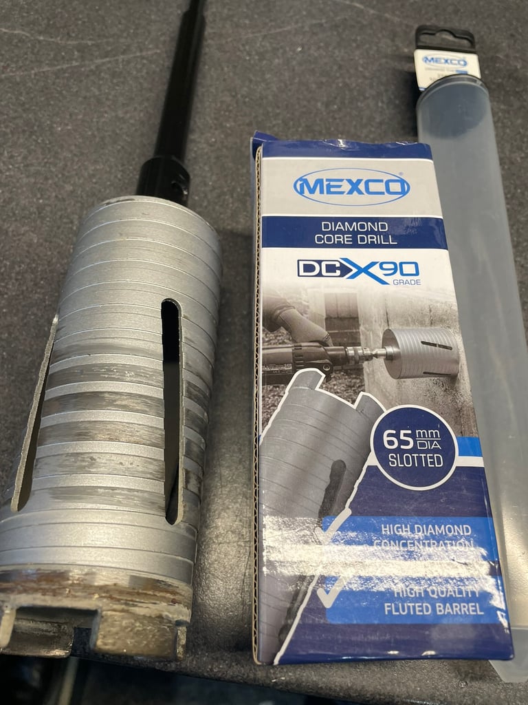 Core drill bit New 65mm x 170 