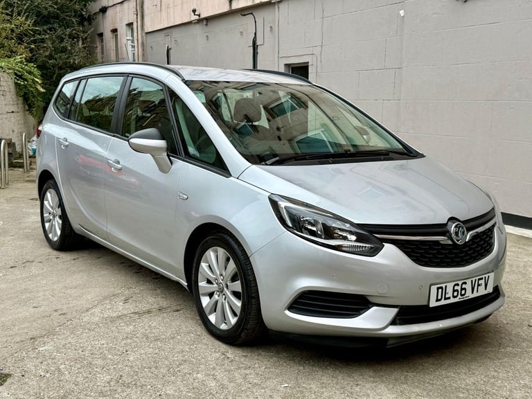 2016 VAUXHALL ZAFIRA TOURER 1.4 i Turbo Design Silver Manual Petrol