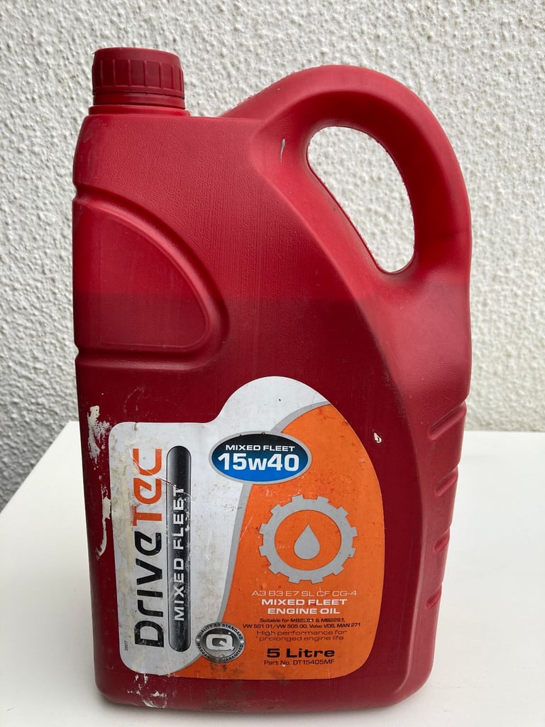 CAR OIL both nearly full