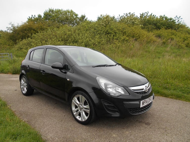 VAUXHALL CORSA 1.3 CDTI DIESEL DESIGN BLACK 2014 £35 ROAD TAX BARGAIN ONLY £2295 *LOOK* PX/DELIVERY