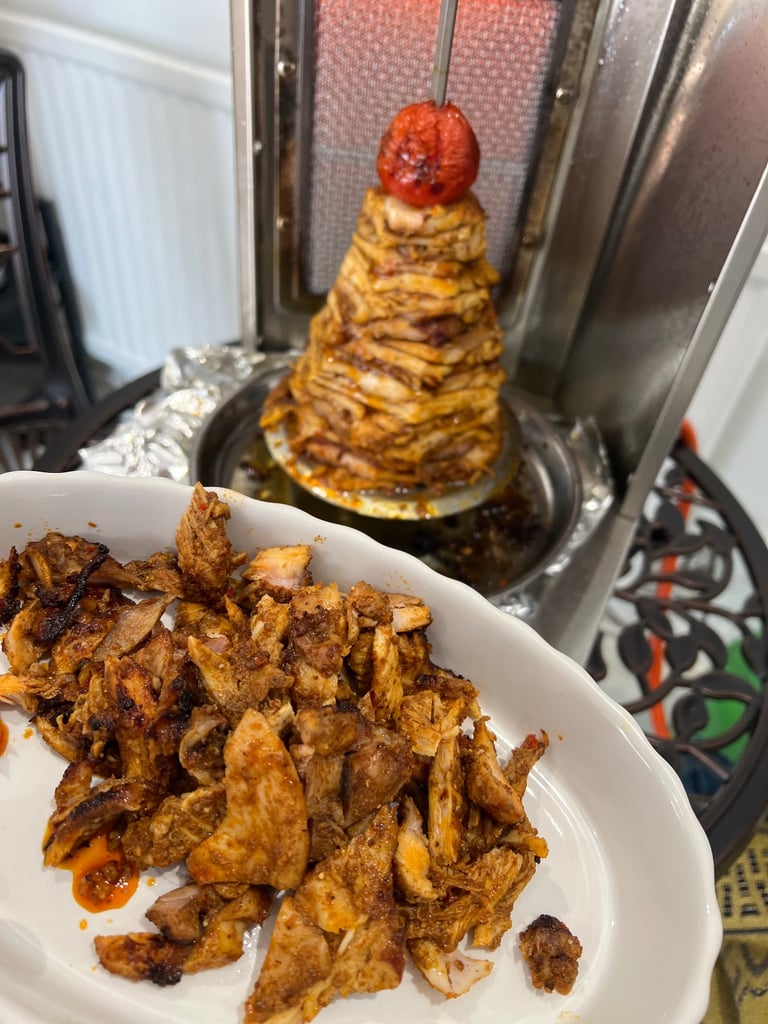 Mini Shawarma / Kebab Grill Machine – Stainless Steel – 3kg Capacity