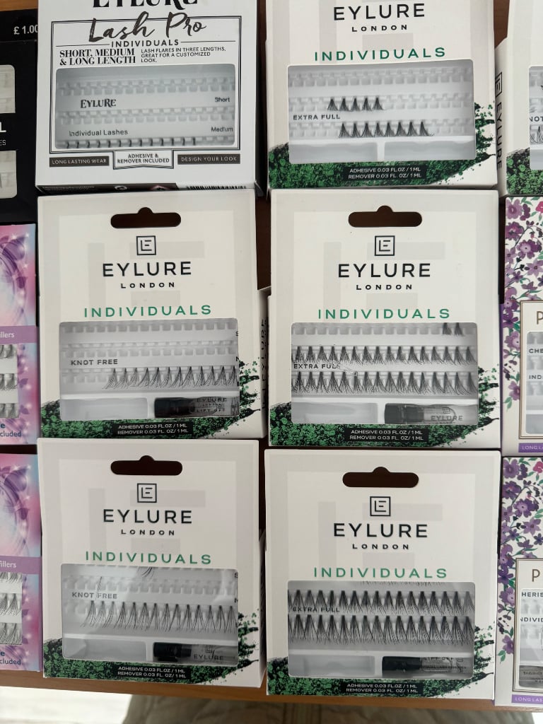 15 boxes Assorted eye lashes  £3 lot