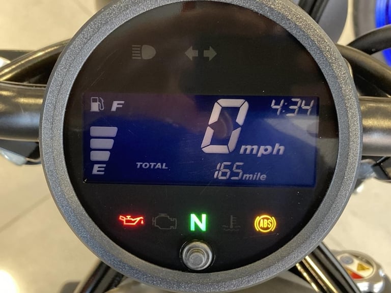 HONDA CMX500 REBEL 500 - 1 PREVIOUS OWNER - ONLY 168 MILES - STUNNING CONDITION
