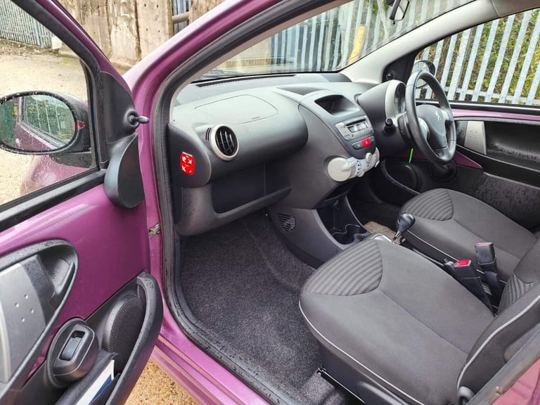 2013 Peugeot 107 1.0 12V Active 2 Tronic Euro 5 5dr Hatchback Petrol Automatic