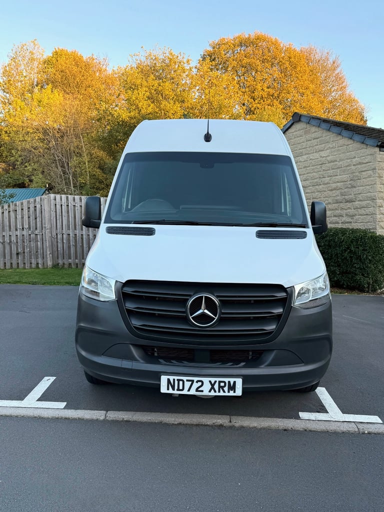 No Vat 57k Miles 2022 Mercedes Sprinter LWB Hpi Clear Van 