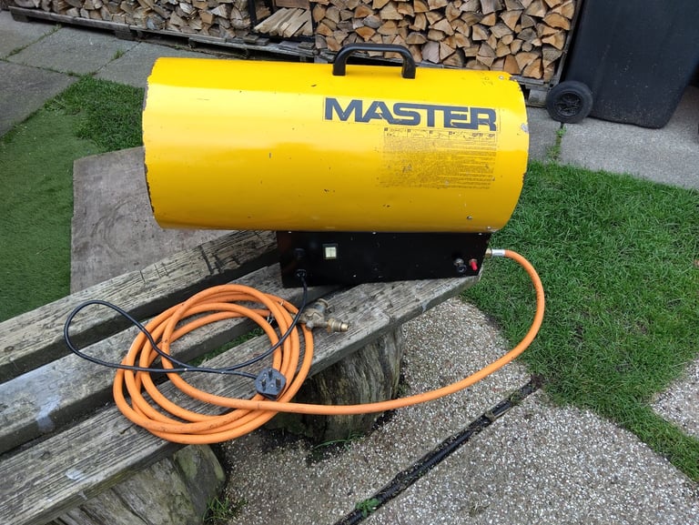 Gas Workshop Heater Propane Space Air Warmer Dual Voltage