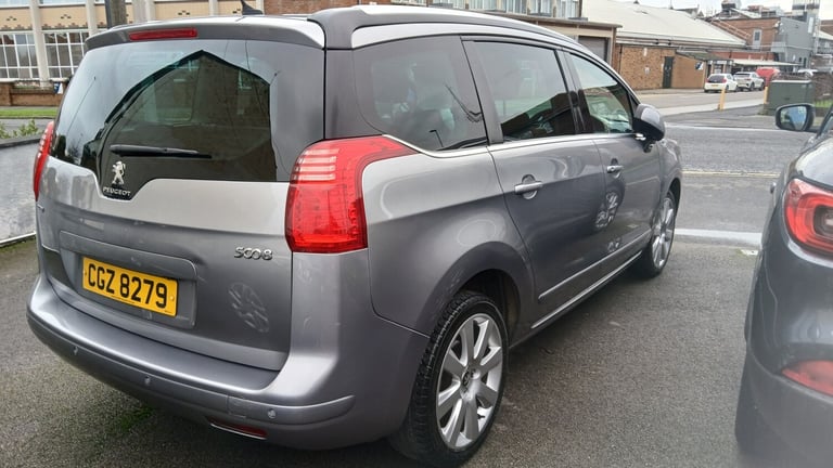 2016 Peugeot 5008 1.6 BLUE HDI ALLURE AUTOMATIC 5DR 7 SEATER 2016 £35 ROAD TAX  MPV Diesel Automatic