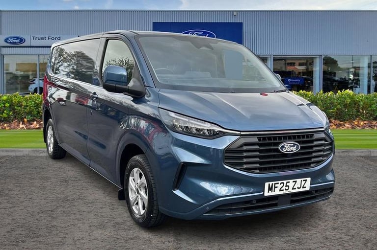 image for 2025 Ford Transit Custom 280 Limited AUTO L2 LWB FWD 2.0 EcoBlue 136ps, PLYLINED Automatic Panel ...