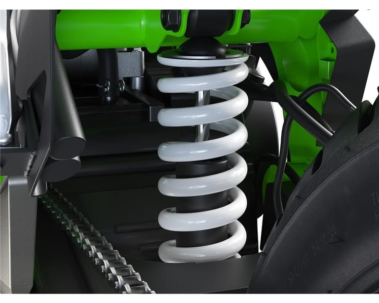 New 2026 Kawasaki Motorcycle Ninja 125 Green Grey Due November