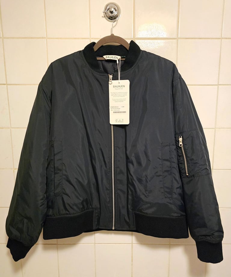image for Baukjen Tegan Recycled Bomber Jacket Brand New With Tags 