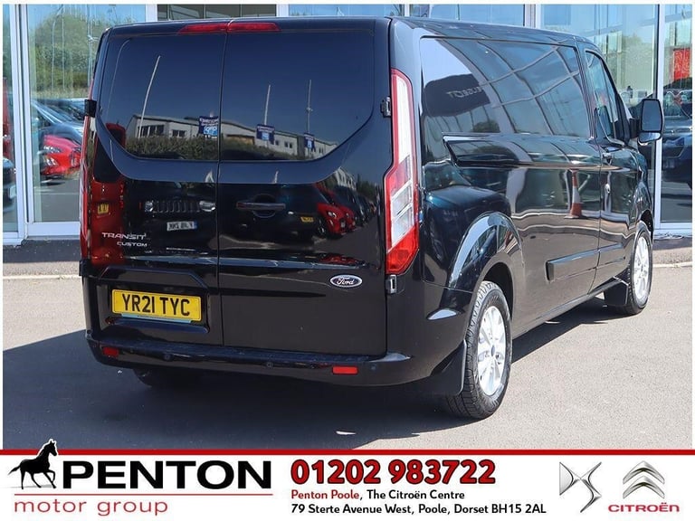 2021 Ford Transit Custom 2.0 300 EcoBlue Limited Auto L2 H1 Euro 6 (s/s) 5dr PANEL VAN Diesel Aut...