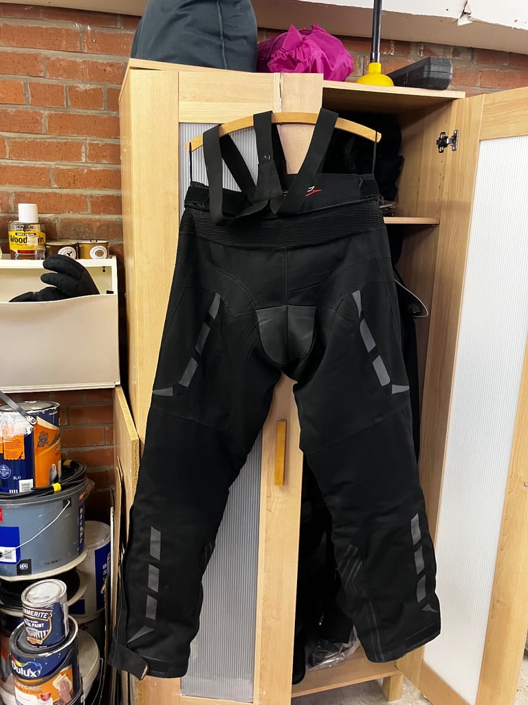 Motorcycle jacket and trousers