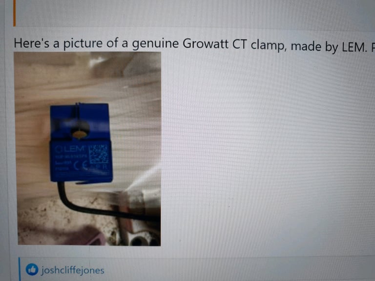Growatt Lem ct clamp