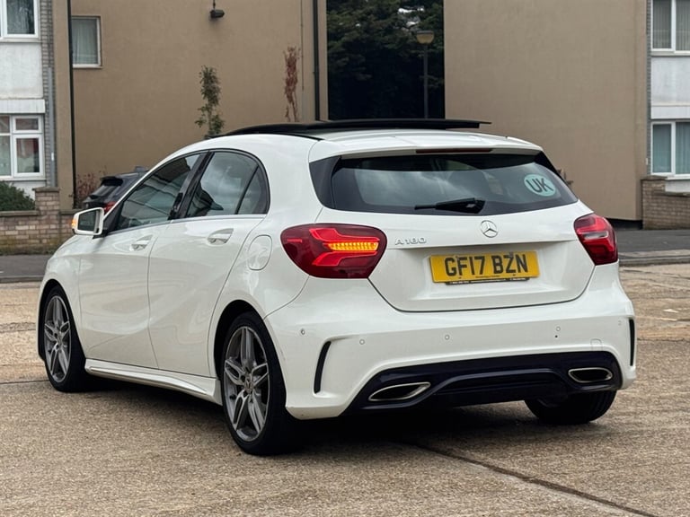 2017 Mercedes-Benz AMG MERCEDES-BENZ A-180 AMG LINE PREMIUM PLUS 1.6L PETROL AUTO, ULEZ, EURO 6 H...
