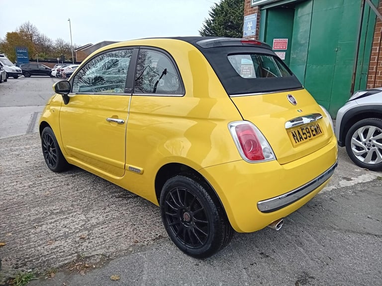 2009 Fiat 500C 1.2 Pop Euro 5 2dr CONVERTIBLE Petrol Manual