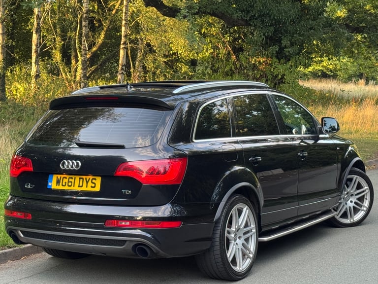 AUDI Q7 3.0 TDI QUATTRO S-LINE 7 SEATER~CHEAPER TAX BAND~BIG SPEC~