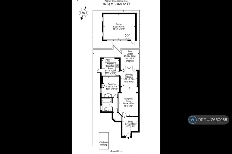 1 bedroom flat in Upper Richmond Road West, London, TW10 (1 bed) (#2660966)