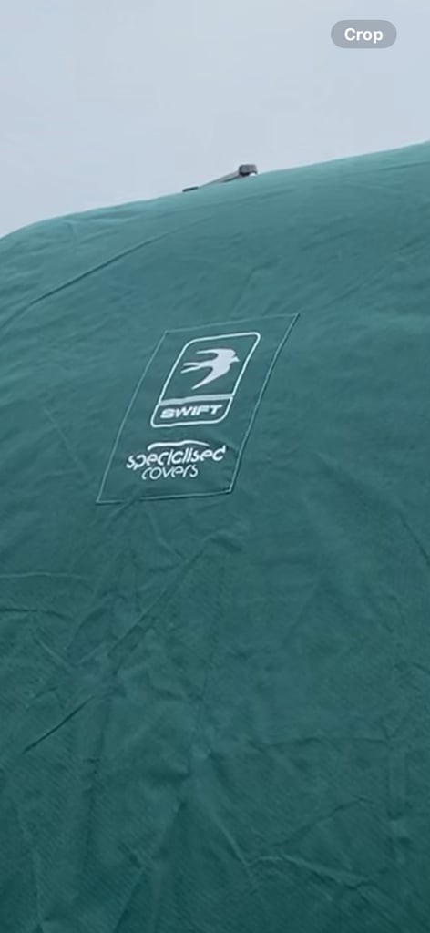 Caravan winter cover 