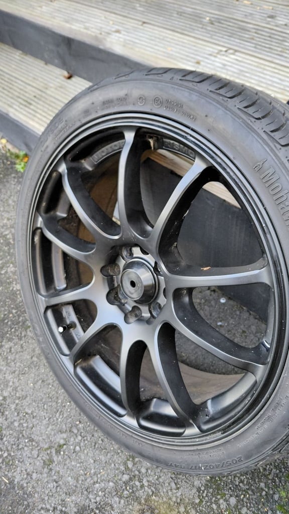 17 Inch Motor Rismo Alloy Wheels and Tyres 4 x 100 but multifit