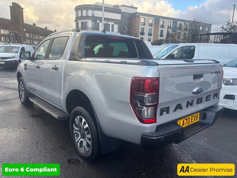 2020 Ford Ranger 2.0 EcoBlue Wildtrak in silver, 56,000 miles, 2 owners, Euro 6 ULEZ, 4x4, a PICK...