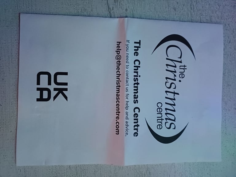 Fibre optic Xmas tree