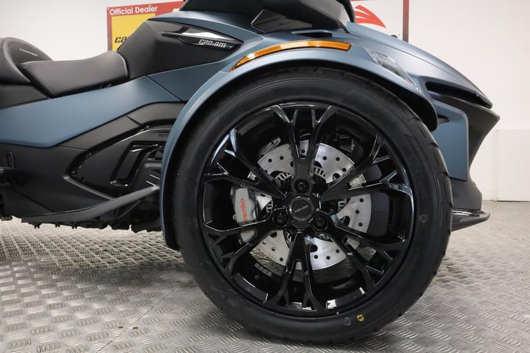2025 Can-Am Spyder RT Limited Trike Mineral Blue Satin - IN STOCK NOW 