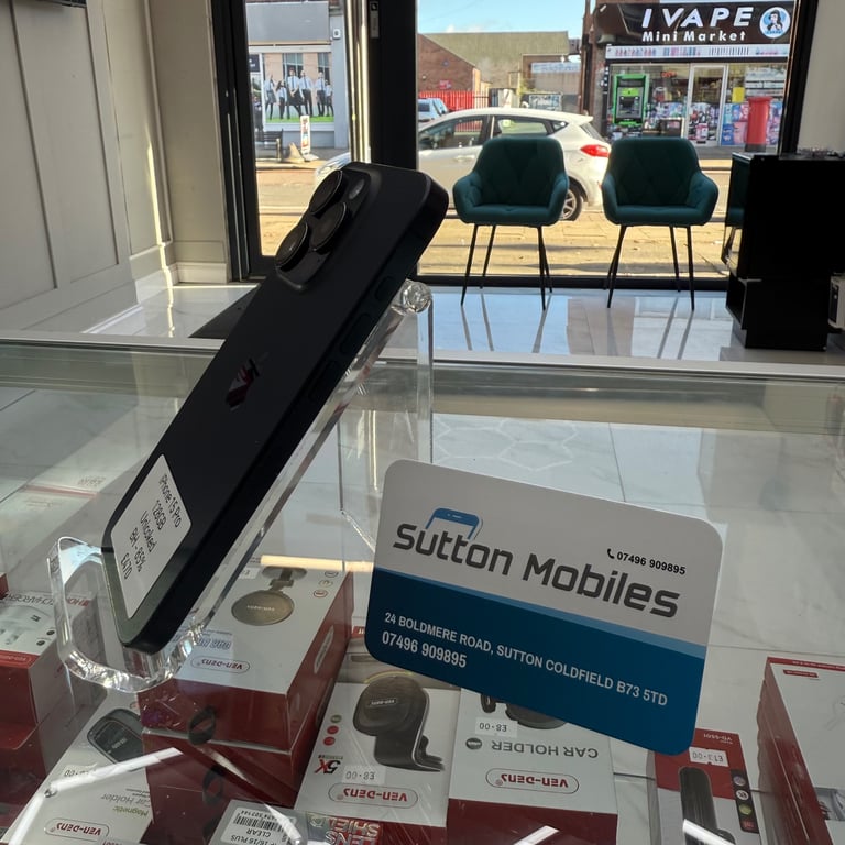 iPhone 15 Pro 128GB Unlocked 85%🔋