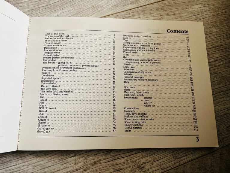 First English Grammar book
