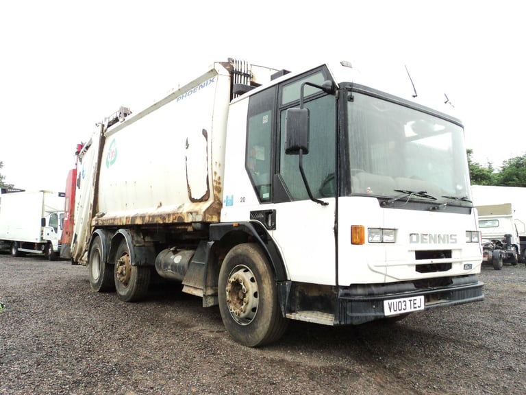 2003 DENNIS ELITE 6x2, Fitted with Phoenix 2 refuse equipment