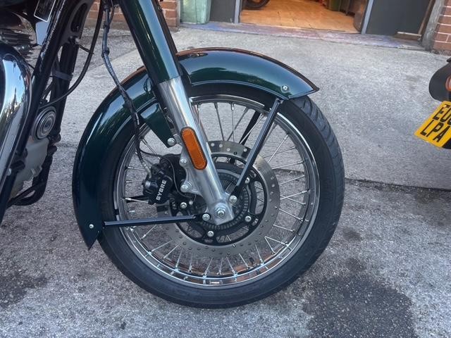2022 ROYAL ENFIELD CLASSIC 350CC E5 HALCYON GREEN USED