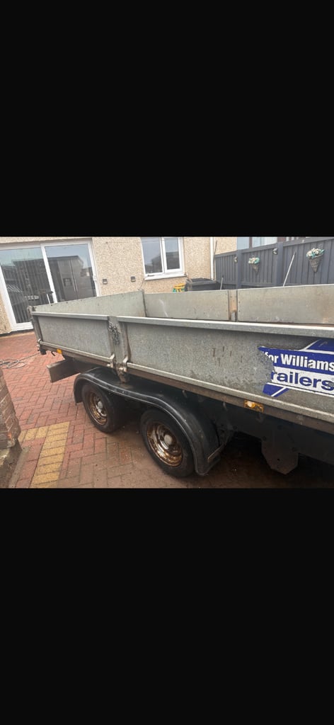 Ifor Williams tipping trailer
