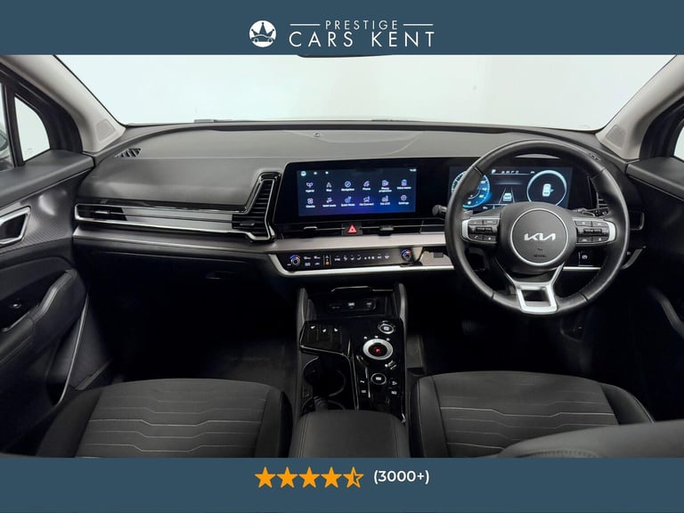 2024 Kia Sportage 1.6 h T-GDi 3 SUV 5dr Petrol Hybrid Auto Euro 6 (s/s) (226 bhp) ESTATE Petrol/E...