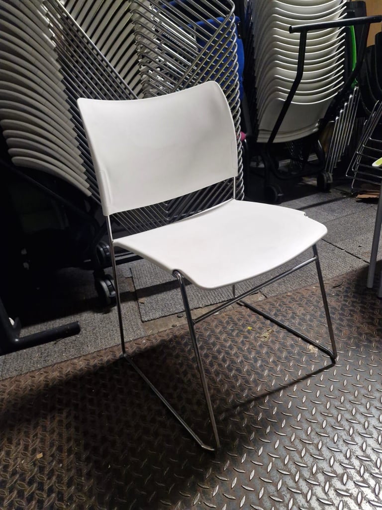Senator stackable meeting and visitor chairs or event chairs (60 available)