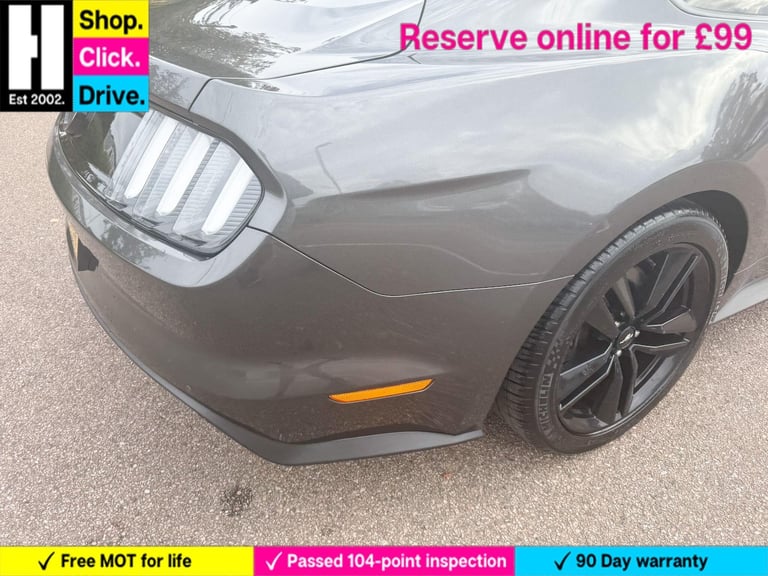2017 Ford Mustang 2.3T EcoBoost Fastback 2dr Petrol Manual Euro 6 (317 ps) COUPE Petrol Manual