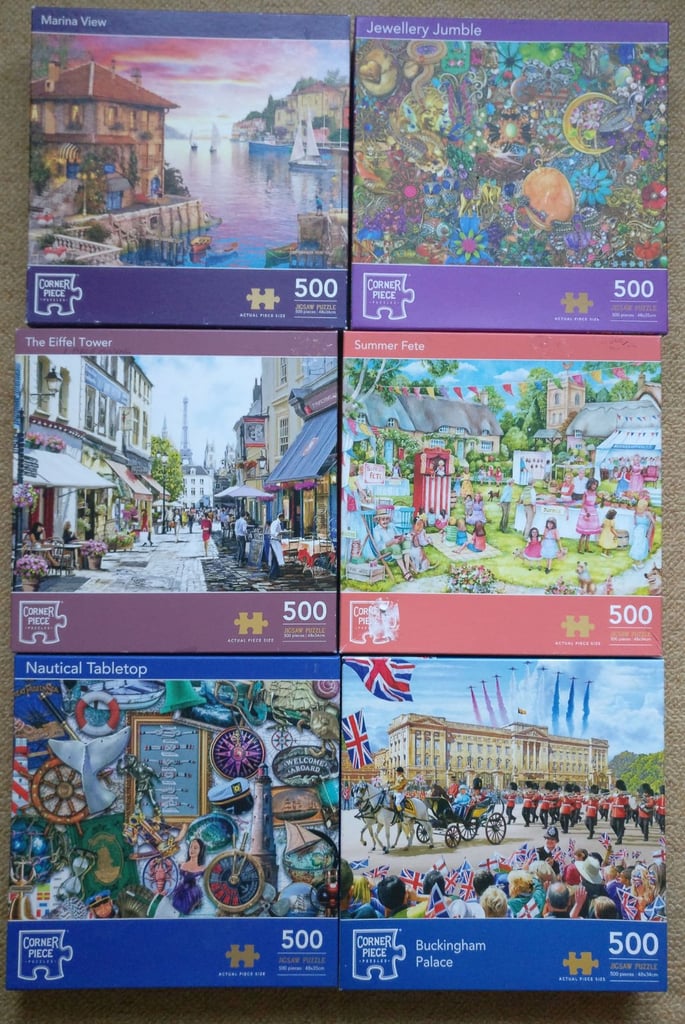 image for 500 Piece Jigsaw Puzzles