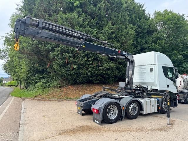 2019 19 Iveco Stralis 460 EURO 6 6x2 Hiab x-duo 148 4 extension crane 264,000KMS