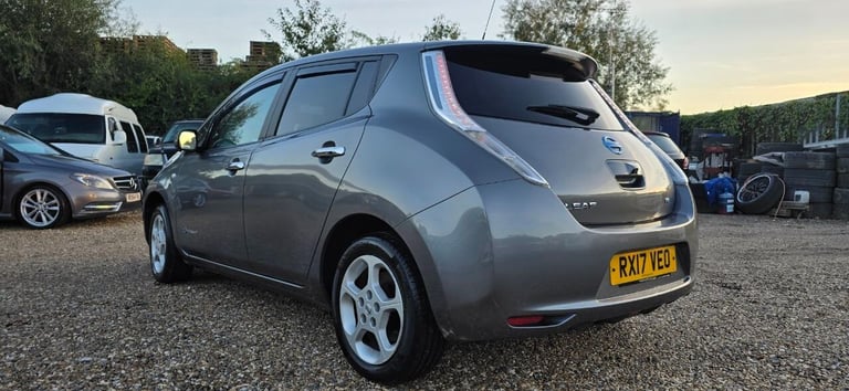 2017 NISAN LEAF 80KW ACENTA 30K WH 5 DOOR HATCH AUTOMATIC GREY ULEZ FREE