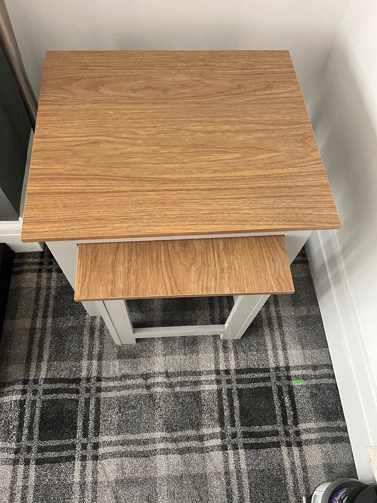 Tv stand and nest of tables 