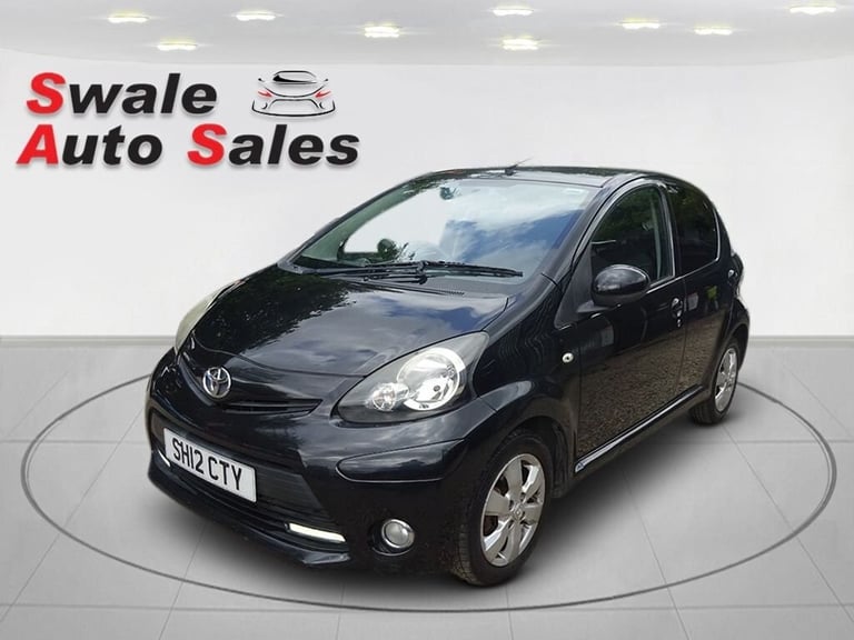 2012 Toyota AYGO 1.0 VVT-i Fire Hatchback 5dr Petrol FOR SALE WITH 12 MONTHS MOT Hatchback Petrol...