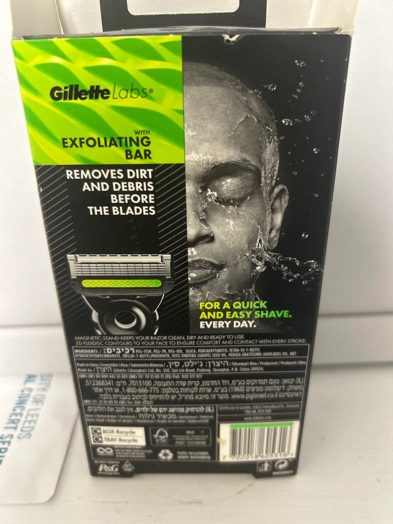 Gillette Labs Razor Black & Gold Edition