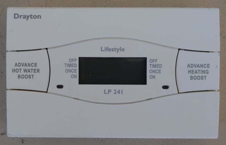 Drayton thermostat LP 241 7 days Program 