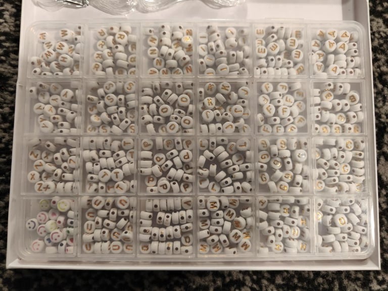 image for Ultimate A-Z Alphabet Friendship Seed Beaded Bracelet Set