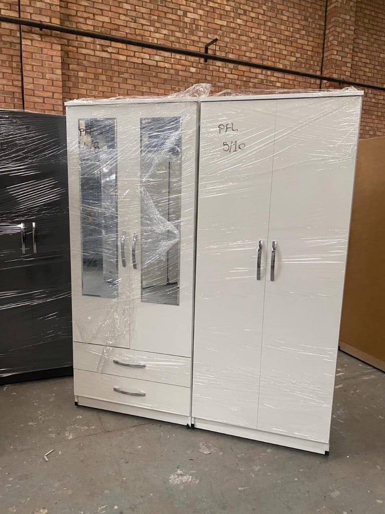 Brand New 2 To 10 Doors Wardrobe Available in Stock