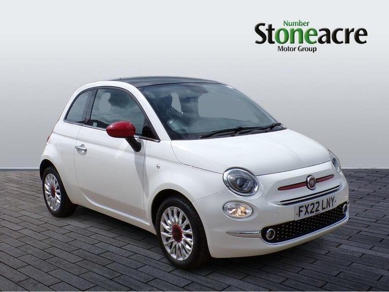 2022 Fiat 500 1.0 70hp Mild Hybrid (red) HATCHBACK Petrol Manual