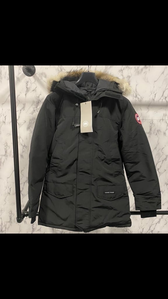 image for Men’s Canada Goose Langford Parka with fur black size Medium 