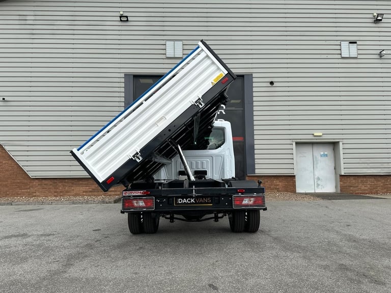 75 Reg, Ford Transit L3 Double Cab Steel Tipper, Tow Bar