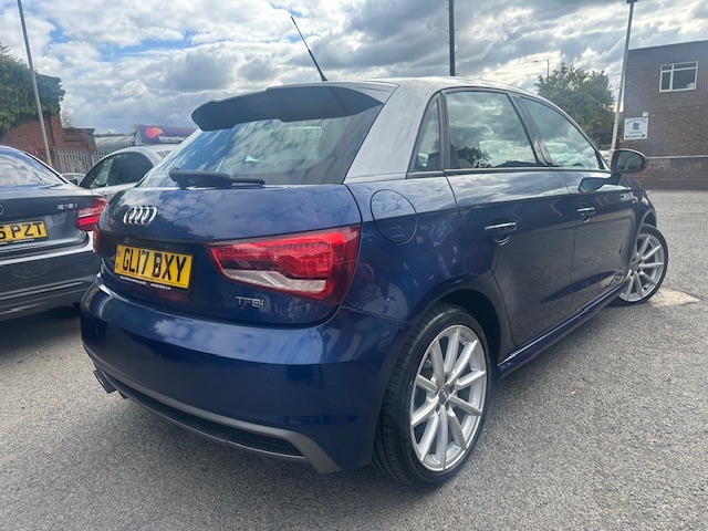 2017 Audi A1 2017 17-Reg Audi A1 1.4 TFSI S Line 5dr,84,000 Miles,FSH,SAT NAV,PETROL!! HATCHBACK ...