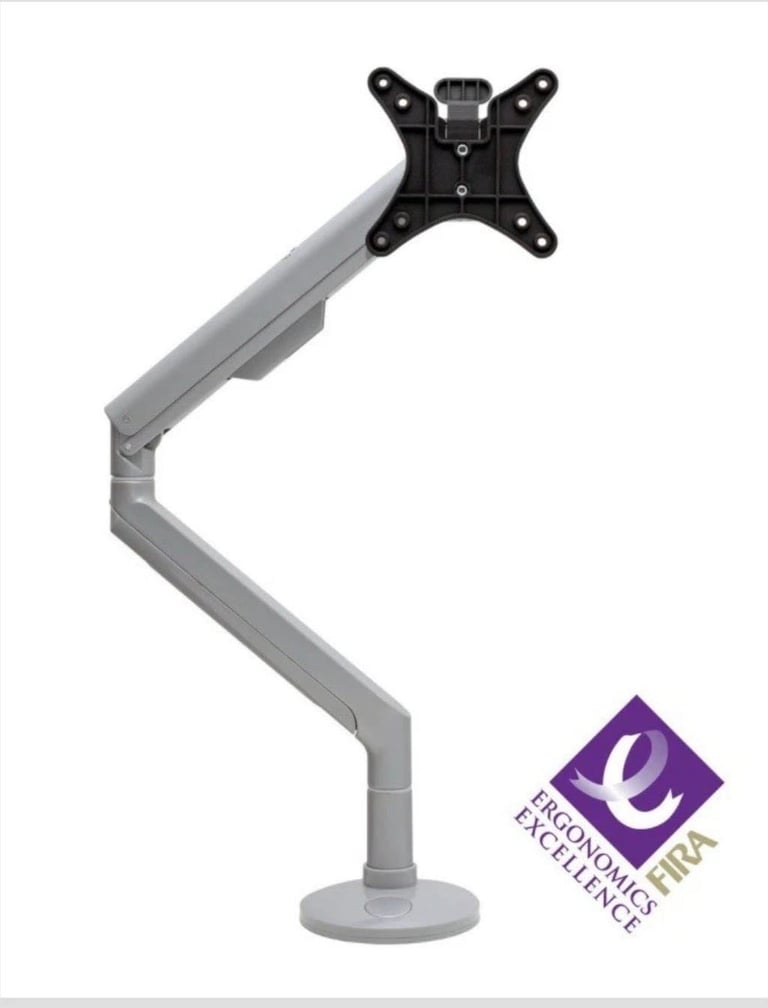 CMD REACH HD Single Screen  Monitor Arm ergonomics Desk Mount - RRP £197 - brand new (6 available)
